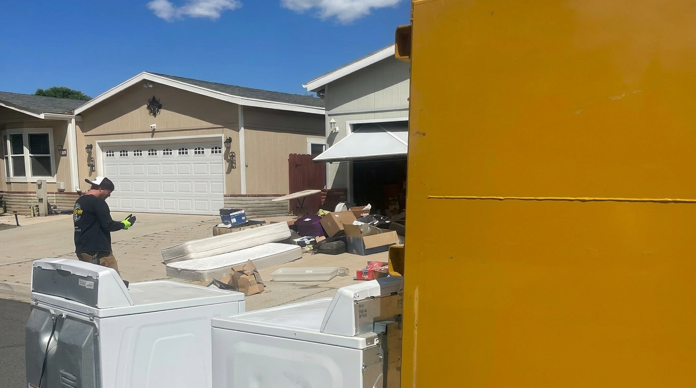 Temescal Valley appliance removal Butterfield Estates