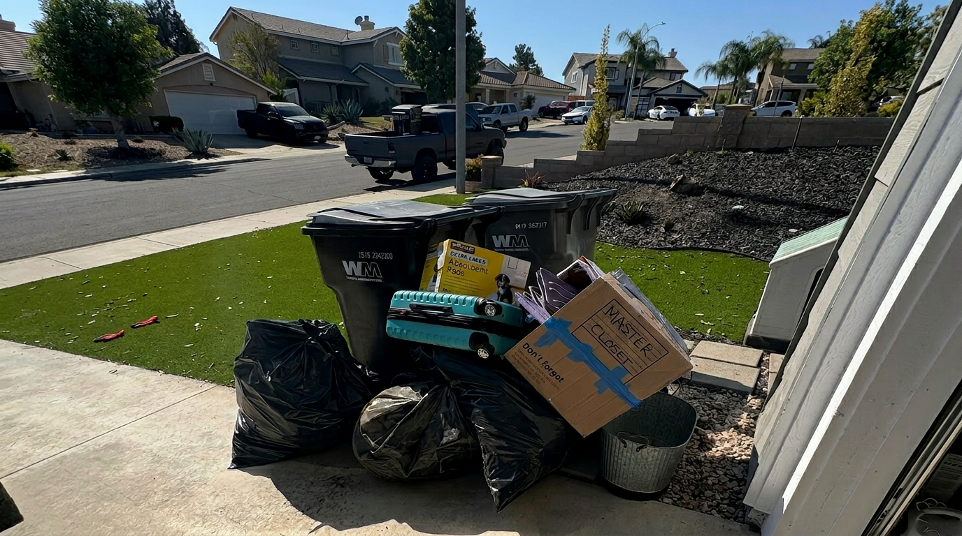 Temescal Valley curbside junk pickup Terramor